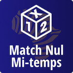 Pronostic football match nul mi-temps