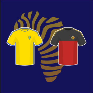 Prévision football Suède vs Belgique